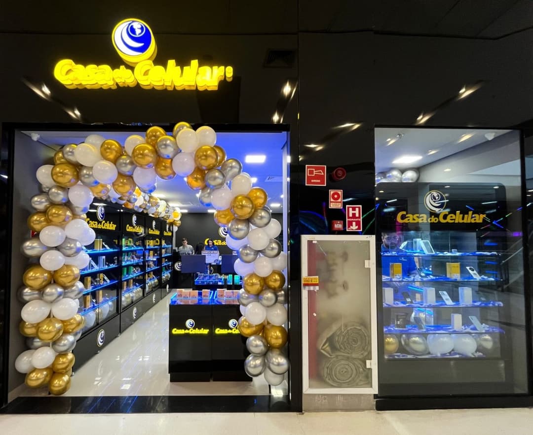 Logo da loja casa do celular