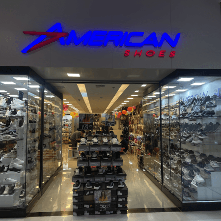 Logo da loja american shoes