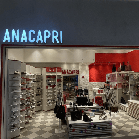 Logo da loja ana capri