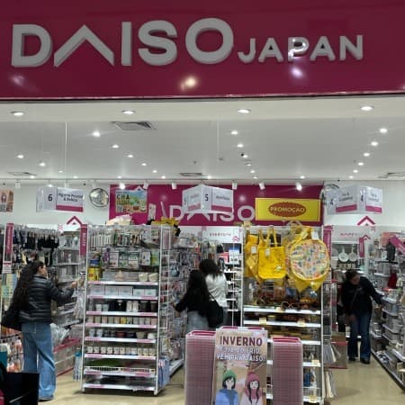 Logo da loja daiso japan