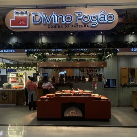 Logo da loja divino fogão