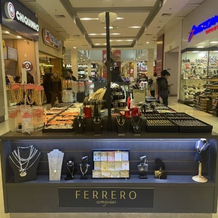 Logo da loja ferrero semijoias