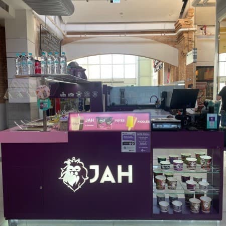 Logo da loja jah do açaí