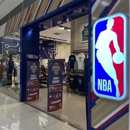 Logo da loja nba store