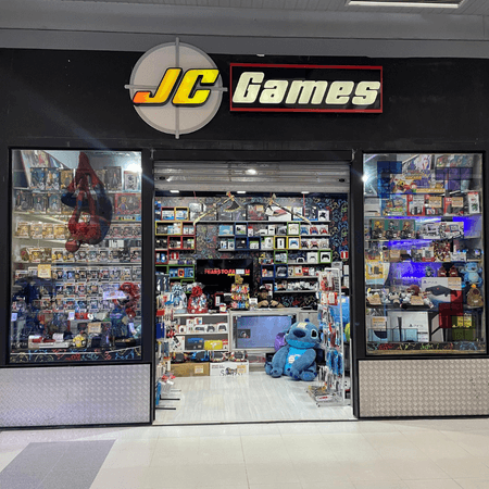 Imagem de interna da loja jc games