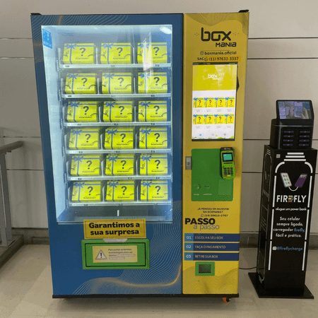 Imagem de interna da loja box mania