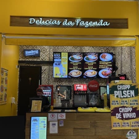 Imagem de interna da loja delicias da fazenda
