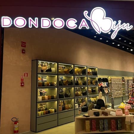 Imagem de interna da loja dondoca biju